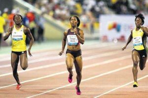 Shelly ‘2’ good - Fraser-Pryce cruises to 200m win in Doha - Jamaica ...