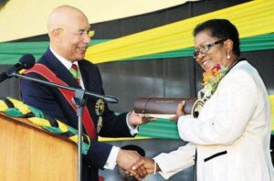 St Elizabeth's first female custos installed - Jamaica Observer