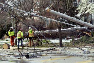 Hurricane-force winds knock out power in New York - Jamaica Observer
