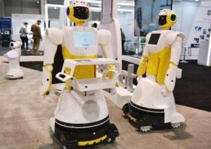 Simcop Robotics 'Robocop' on patrol at Singapore summit - Jamaica Observer
