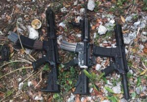 Police arrest 10 people after seizing high-powered rifles in St James ...