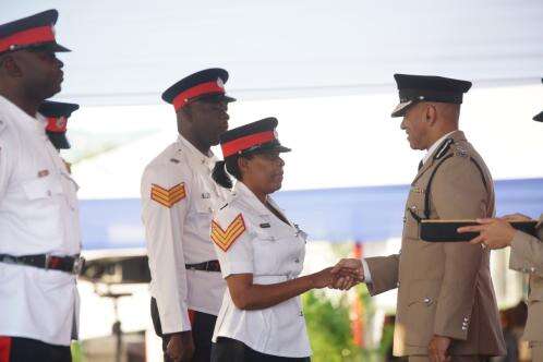 JCF awards long-serving members - Jamaica Observer
