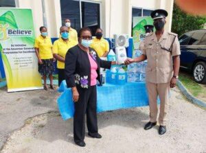 Hand sanitiser dispensers for courts, police stations in St Elizabeth ...