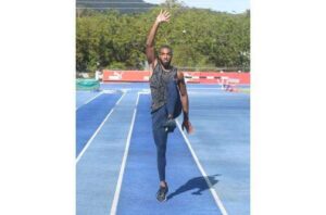 Adrian Riley Track Long jumper Riley determined to make Olympic standard despite stiff ...