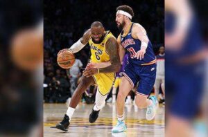 Brilliant LeBron scores 56 as Lakers down Warriors - Jamaica Observer