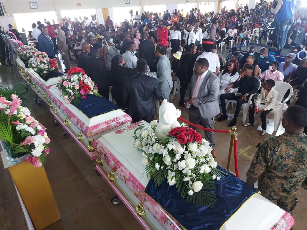 WATCH Hundreds gather for memorial service of Cocoa Piece victims