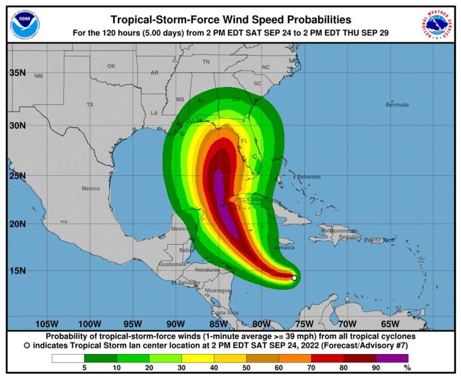 Tropical Storm Watch lifted, showers and thunderstorms still expected ...