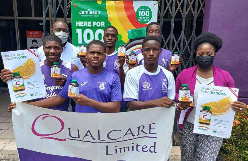 Qualcare makes vitamin C donation to KC - Jamaica Observer