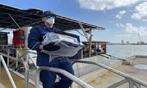 US Coast Guard seizes 700 pounds of cocaine in the Caribbean Sea ...