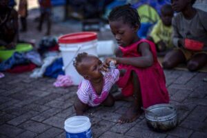 Heart-breaking scenes in Haiti as malnourished kids treated for cholera ...
