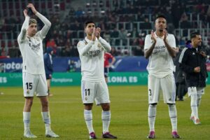 Real Madrid stumble past Osasuna before Liverpool Champions League trip ...