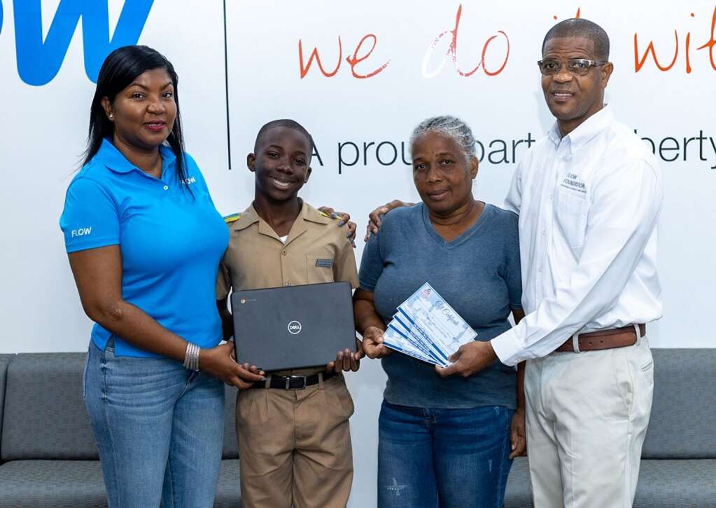 Flow Foundation supports Ackeef Nugent's educational mission Jamaica Observer