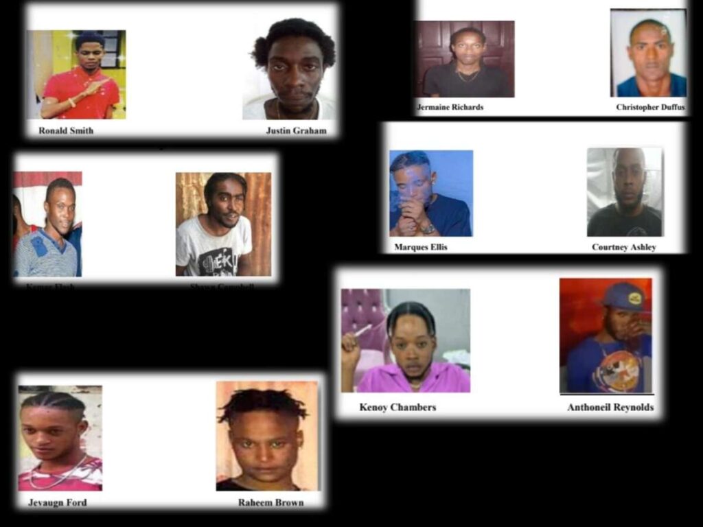 Dozen wanted men listed in St Andrew South Police Division Jamaica