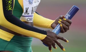Men book 4×100 Olympic spot, but disappointing opening day for Jamaica at World Relays
