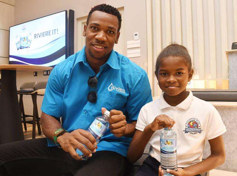 Sprinter Blake dives into bottled water market with Riviere Jamaica Observer
