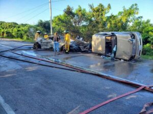 NRSC laments fiery crash in St Ann - Jamaica Observer
