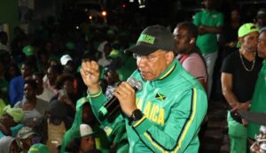 WATCH: In final campaign stop, Holness says the economy is at stake