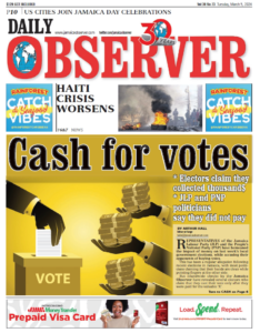 Today's Paper - Jamaica Observer
