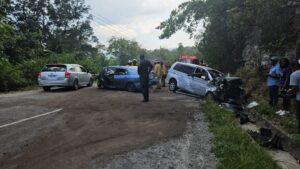 Several people rushed to hospital following two-vehicle crash in ...