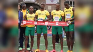 Jamaica’s men win 4x100m at Penn Relays