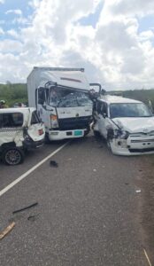 UPDATE: One dead following three-vehicle collision on PJ Patterson Highway - Vimarsana News
