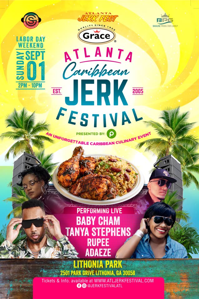 Save the date: The Grace Atlanta Caribbean Jerk Festival Sep 1 ...
