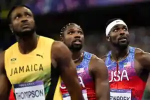 Lyles v Thompson in re-run of Olympic 100m final in Silesia