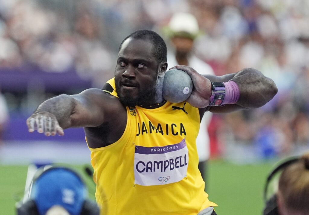 ParisOlympics Rajindra Campbell qualifies for shot put final