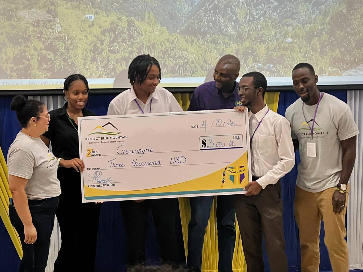 NCU students showcase waste management app Jamaica Observer
