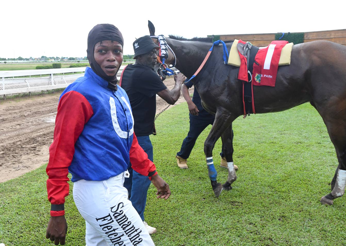 I was told to come out of the stewards’ room Samantha Fletcher