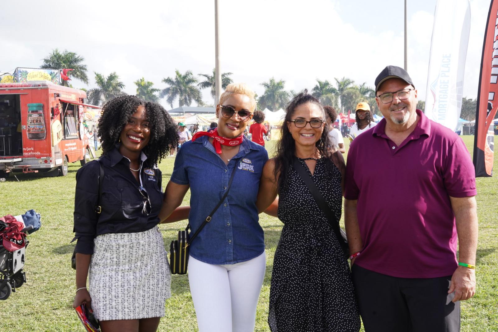 Sponsors, vendors and patrons give props to Grace Jamaican Jerk ...