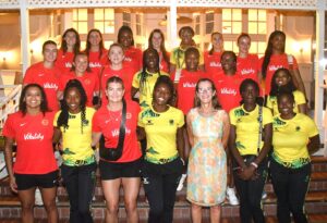 British high commissioner celebrates England Roses, Sunshine Girls