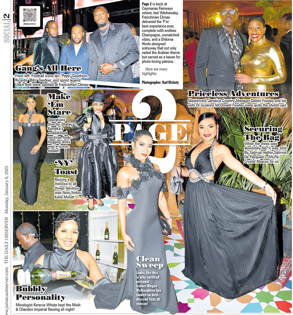 Monday, January 6, 2025 Jamaica Observer