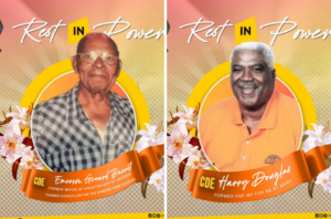 PNP pays tribute to Emerson Barrett, Harry Douglas