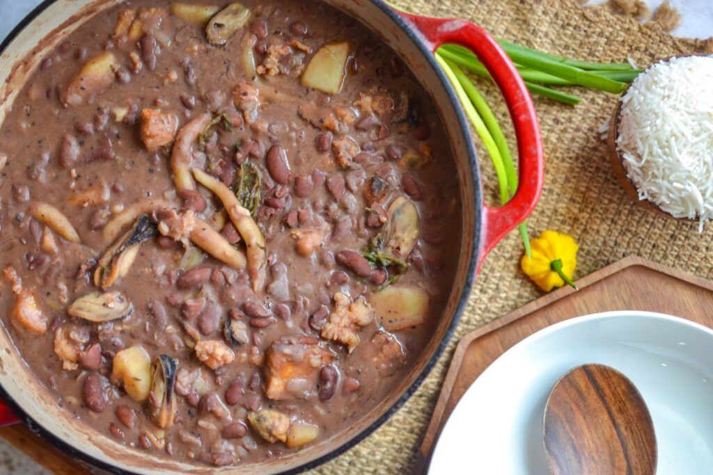 Rainforest Seafood stew peas