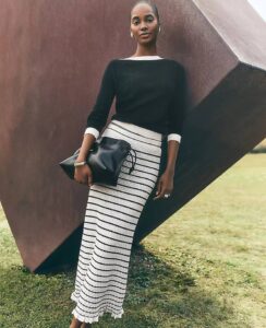 Saint Supermodel Tami Williams Brings Spring in Ann Taylor - Jamaica