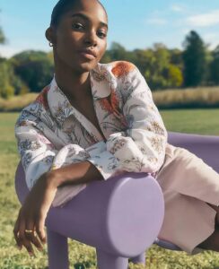 Saint Supermodel Tami Williams Brings Spring in Ann Taylor - Jamaica