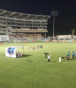 Lighting issues force pause in JPL quarter-final matches