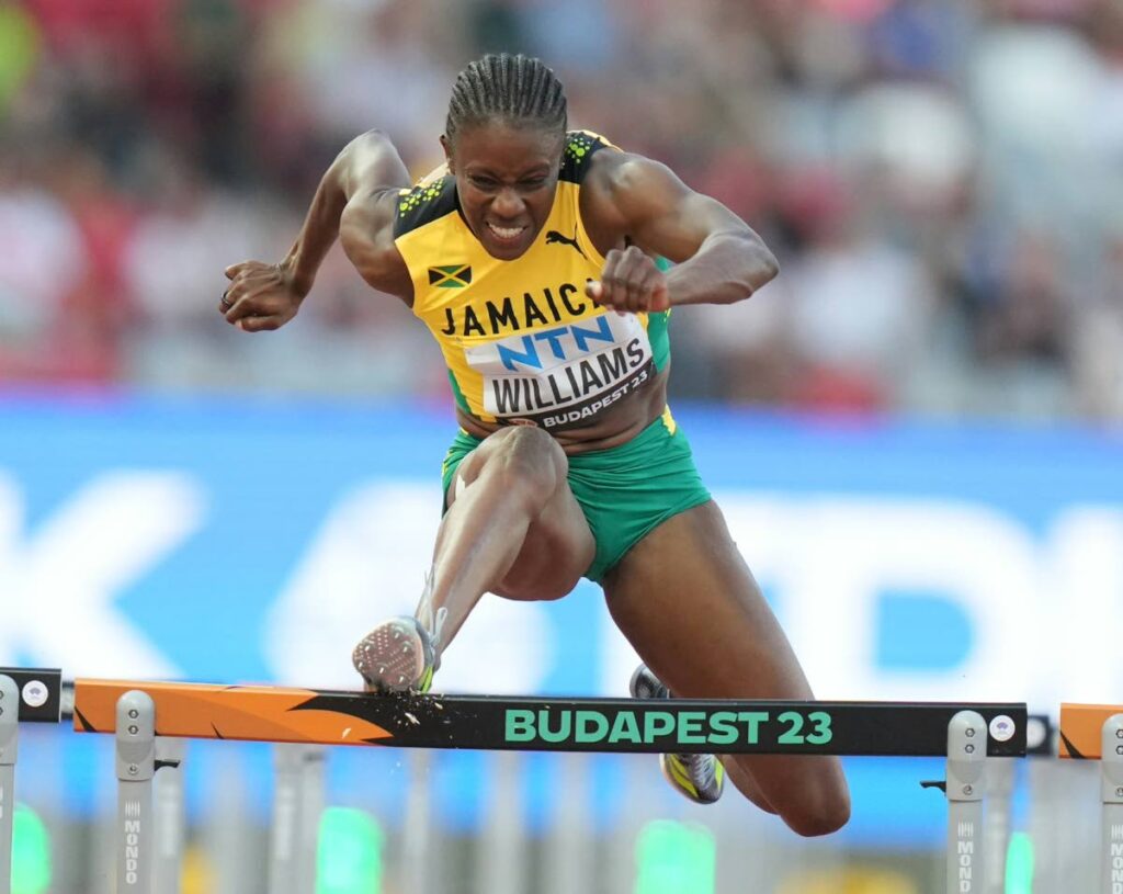 Williams, Blake top the field at New Balance Grand Prix