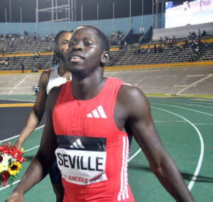 Oblique Seville runs 9.96 seconds in opening 100m