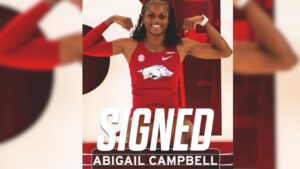Abigail Campbell wechselt zum Leichtathletik-Schwergewicht University of ...