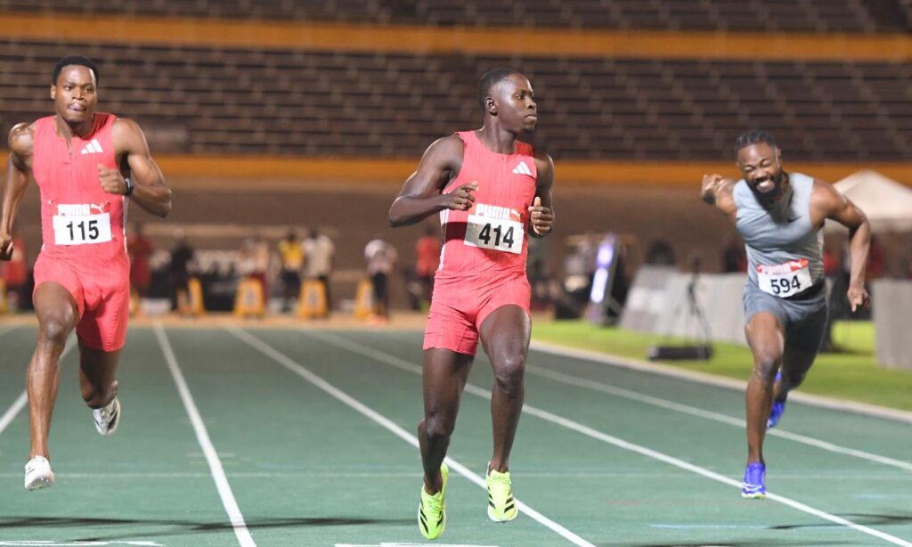Seville runs world lead 9.82 to win 100m at national championships