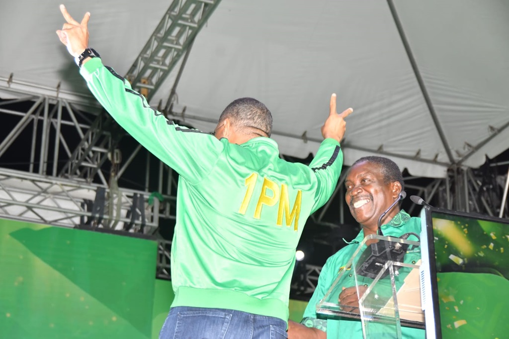 In pictures: Big turnout for JLP rally as PM announces election date ...