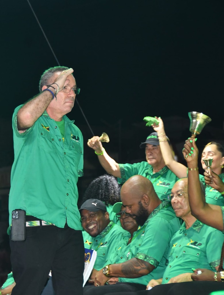 In pictures: Big turnout for JLP rally as PM announces election date ...