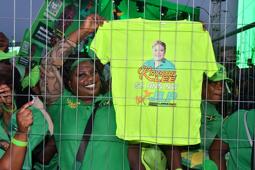 In pictures: Big turnout for JLP rally as PM announces election date ...