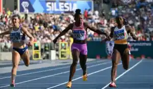 Shericka Jackson wins 200m with season’s best at Poland Diamond League