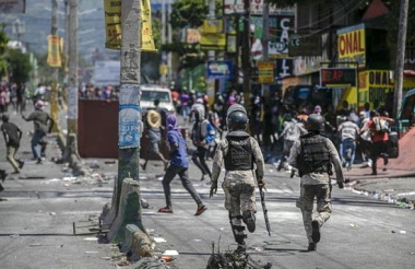 Haitian security forces launch coordinated attack on stronghold of gang leader