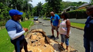 Councillor urges NWC to fix Norbrook pipeline after heavy rains worsen ...