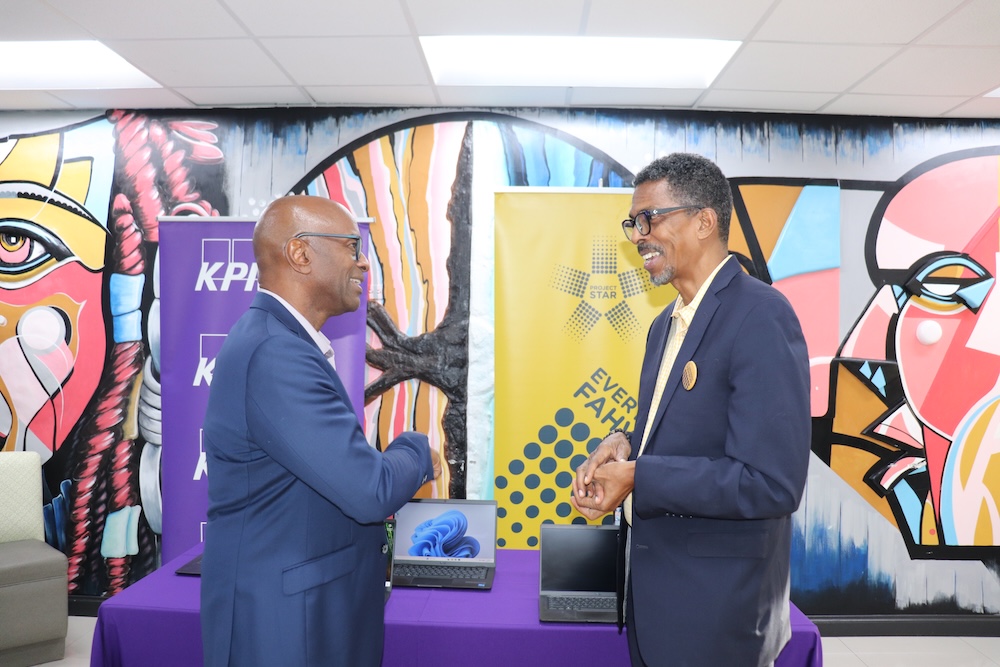 KPMG strengthens Project STAR’s capacity with laptop donation