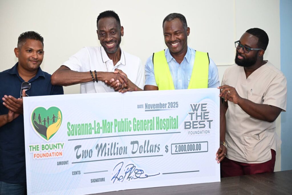 Entertainers provide $8m to 4 western Jamaica hospitals
